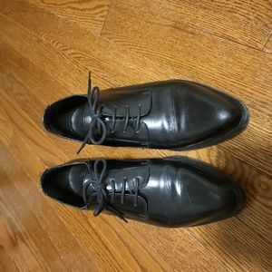 Genuine leather dress shoes
